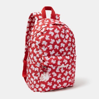 Stella McCartney Kids Children's Red/White Bird Print Backpack