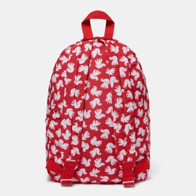Stella McCartney Kids Children's Red/White Bird Print Backpack
