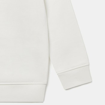 Stella McCartney Kids Παιδικό Κρεμ Φούτερ με Πολύχρωμο Κεντημένο Λογότυπο Stella