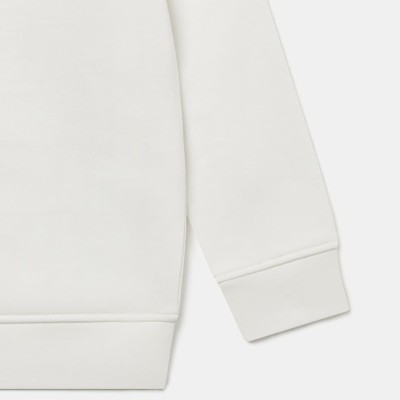 Stella McCartney Kids Παιδικό Κρεμ Φούτερ με Πολύχρωμο Κεντημένο Λογότυπο Stella