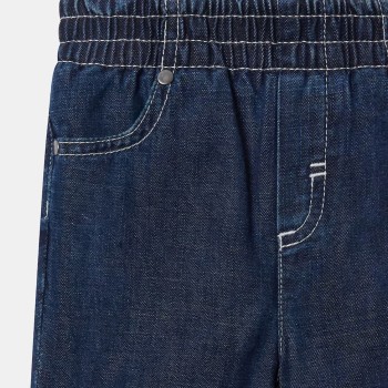 Stella McCartney Kids Baby Boy Blue Superhero Patch Denim Pants