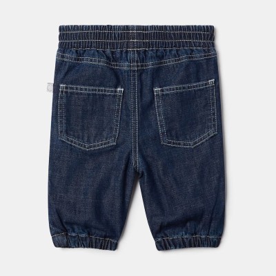Stella McCartney Kids Baby Boy Blue Superhero Patch Denim Pants