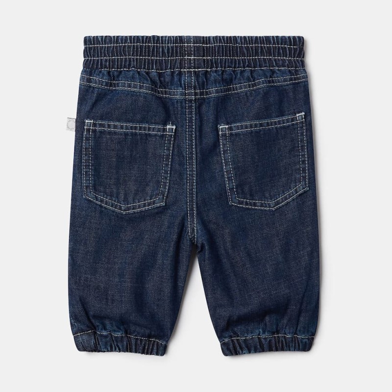 Stella McCartney Kids Baby Boy Blue Superhero Patch Denim Pants