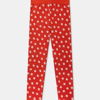 Stella McCartney Kids Children's Red Ditsy Floral Leggings