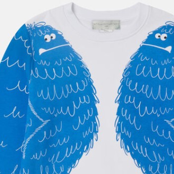 Stella Mc Cartney Παιδική Μπλούζα Με Τερατάκια