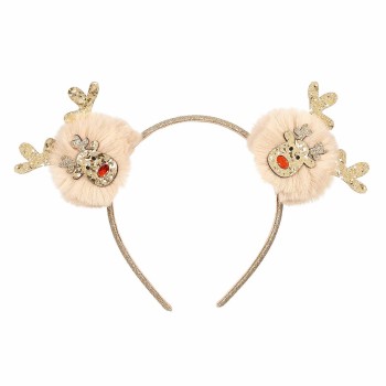 Toy Box παιδική χρυσή γκλίτερ Τιάρα Christmas – Rudolf Reindeer (1 τεμ.)