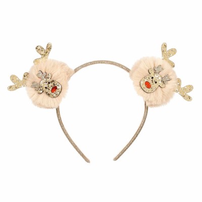 Toy Box παιδική χρυσή γκλίτερ Τιάρα Christmas – Rudolf Reindeer (1 τεμ.)