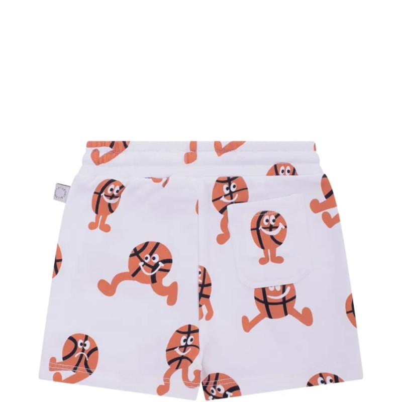 Stella McCartney Kids  basketball-print shorts