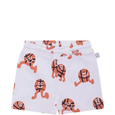 Stella McCartney Kids  basketball-print shorts