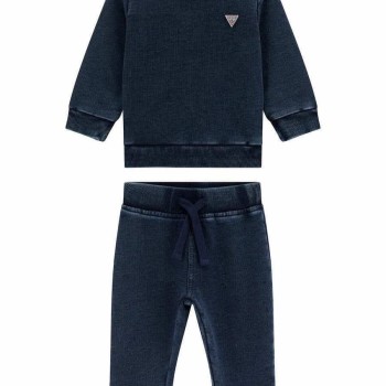 GUESS Βρεφικό Αγορίστικο Μπλε Σετ Φόρμας