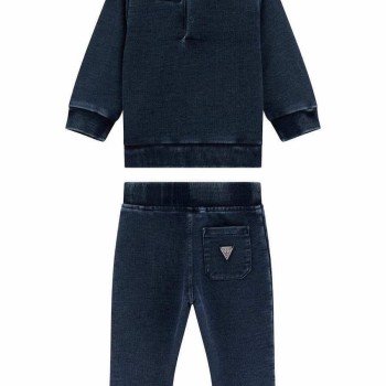 GUESS Βρεφικό Αγορίστικο Μπλε Σετ Φόρμας