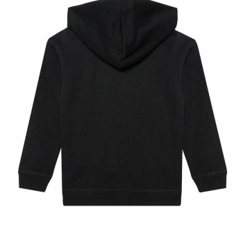 GUESS Παιδική Μαύρη Αγορίστικη Ζακέτα Φούτερ με Ενσωματωμένη Κουκούλα