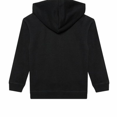 GUESS Παιδική Μαύρη Αγορίστικη Ζακέτα Φούτερ με Ενσωματωμένη Κουκούλα