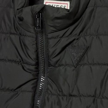 Guess Kids Black Sleeveless Quilted Vest