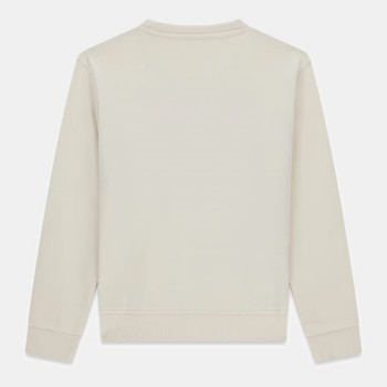 GUESS Kids Cream Sweatshirt with Brown Teddy Bear Front Print