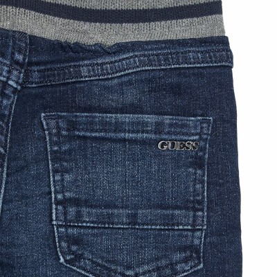 GUESS Παιδικό Αγορίστικο Ελαστικό Παντελόνι Τζιν Cargo Μπλε Σκούρο