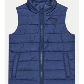 Guess boys’ dark blue sleeveless padded vest