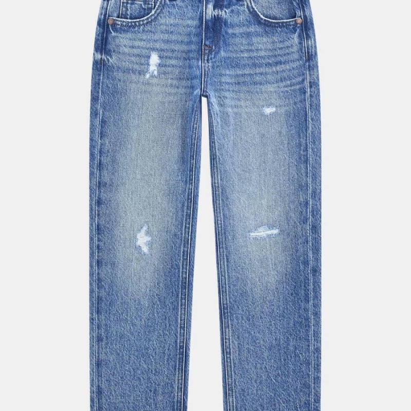 Guess Boys’ Blue Jeans with Front Rips