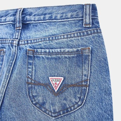 Guess Boys’ Blue Jeans with Front Rips