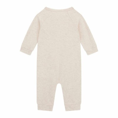 Guess Baby Beige Romper with Jungle Animals