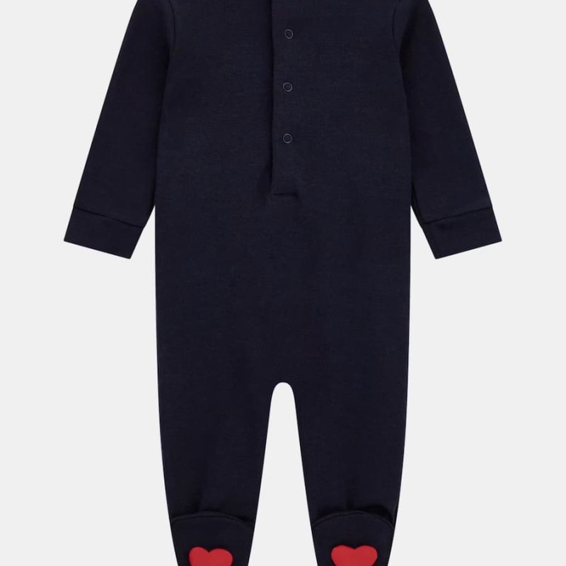 Guess – Baby Boys’ Dark Blue Romper with Bear Guess – Baby Boys’ Dark Blue Romper with Bear