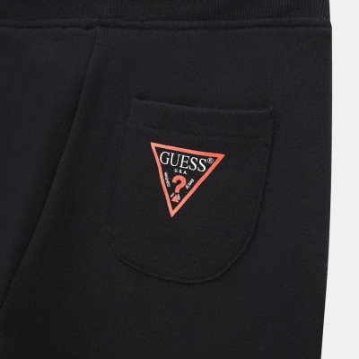 Guess – Kids’ Organic Cotton Sweatpants in Black