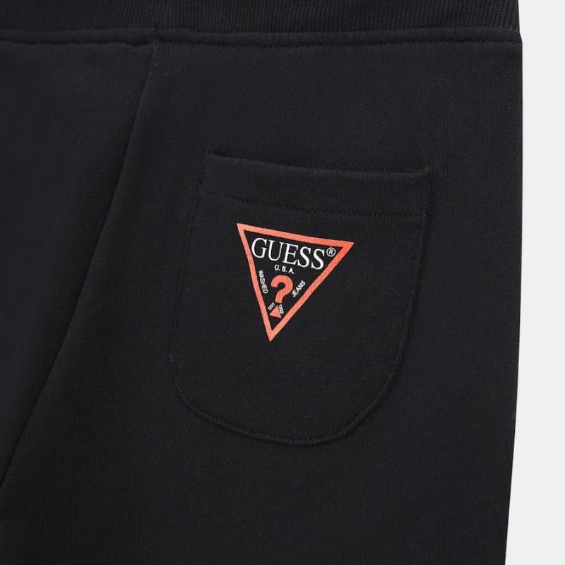 Guess – Kids’ Organic Cotton Sweatpants in Black Guess – Kids’ Organic Cotton Sweatpants in Black