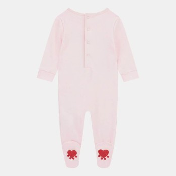 Guess – Βρεφικό Φορμάκι Ροζ με Αρκουδάκι (Κορίτσι)