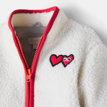 Stella McCartney Kids Βαμβακερό Ζακετάκι  Με Καρδίες