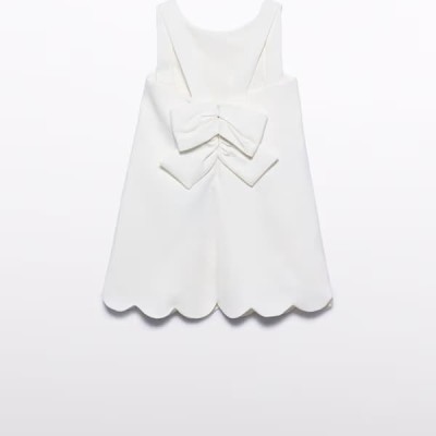 Abel & Lula Παιδικό Λευκό Φόρεμα