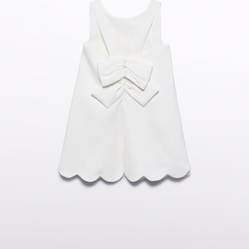 Abel & Lula Παιδικό Λευκό Φόρεμα