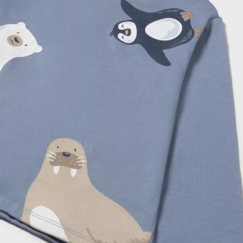 Mayoral – Βρεφική αγορίστικη μακό μακρυμάνικη μπλούζα με ζώα της Ανταρκτικής (μπλε παγόβουνου) Mayoral – Βρεφική αγορίστικη μακό μακρυμάνικη μπλούζα με ζώα της Ανταρκτικής (μπλε παγόβουνου)