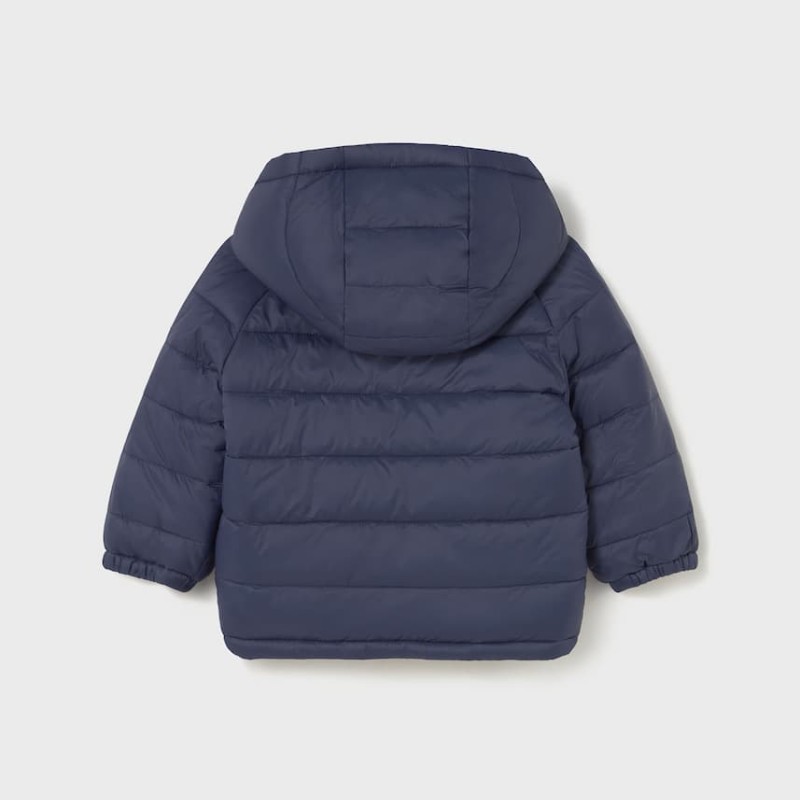 Mayoral – Reversible Baby Jacket Navy/Beige with Bear Print Mayoral – Reversible Baby Jacket Navy/Beige with Bear Print