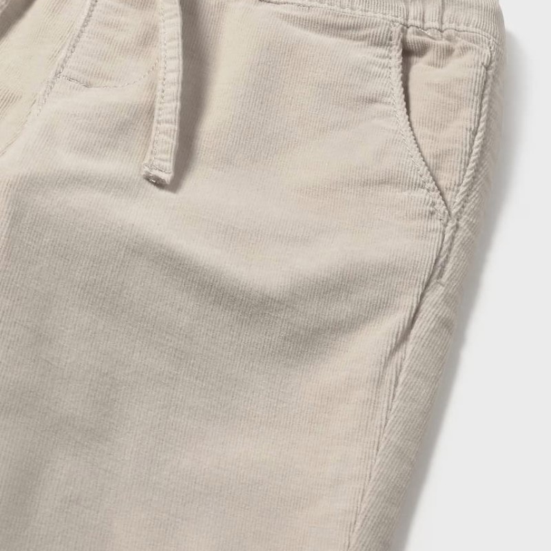 Mayoral – Baby Boys' Light Beige Corduroy Pants
