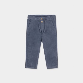 Mayoral – Βρεφικό Αγορίστικο Κοτλέ Παντελόνι Jogger Μπλε Ανοιχτό