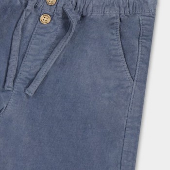 Mayoral – Βρεφικό Αγορίστικο Κοτλέ Παντελόνι Jogger Μπλε Ανοιχτό