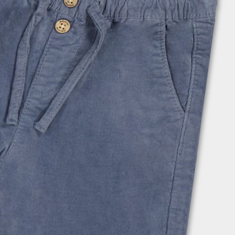 Mayoral – Βρεφικό Αγορίστικο Κοτλέ Παντελόνι Jogger Μπλε Ανοιχτό