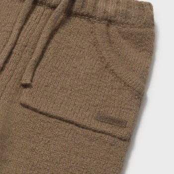 Mayoral – Βρεφικό Καφέ Πλεκτό Παντελόνι για Νεογέννητο Αγόρι Mayoral – Βρεφικό Καφέ Πλεκτό Παντελόνι για Νεογέννητο Αγόρι
