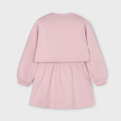 Mayoral Παιδικό Κοριτσίστικο Nude Ροζ Φόρεμα με Κεντημένη Φράουλα & Αποσπώμενη Φούτερ Μπλούζα Mayoral Παιδικό Κοριτσίστικο Nude Ροζ Φόρεμα με Κεντημένη Φράουλα & Αποσπώμενη Φούτερ Μπλούζα