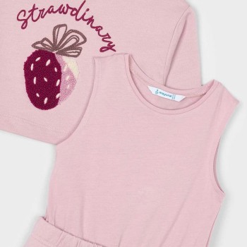 Mayoral Παιδικό Κοριτσίστικο Nude Ροζ Φόρεμα με Κεντημένη Φράουλα & Αποσπώμενη Φούτερ Μπλούζα Mayoral Παιδικό Κοριτσίστικο Nude Ροζ Φόρεμα με Κεντημένη Φράουλα & Αποσπώμενη Φούτερ Μπλούζα