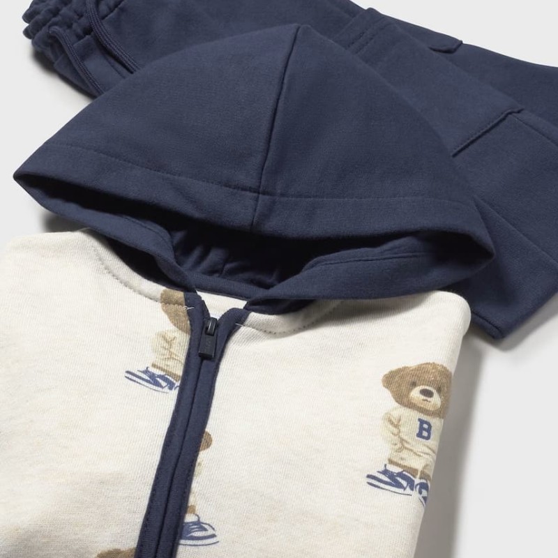 Mayoral – Baby Blue Tracksuit Set with Bears (3 Pieces) Mayoral – Baby Blue Tracksuit Set with Bears (3 Pieces)