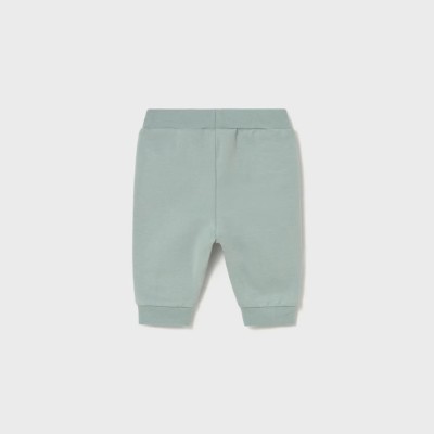 Mayoral – Baby Boys’ Striped Tracksuit Set with Dinosaurs in Mint/Ice Green
