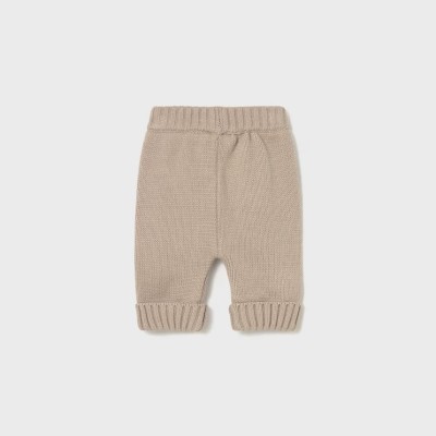 Mayoral – Baby Girls’ Dark Beige Knitted 3-Piece Set with Snail
