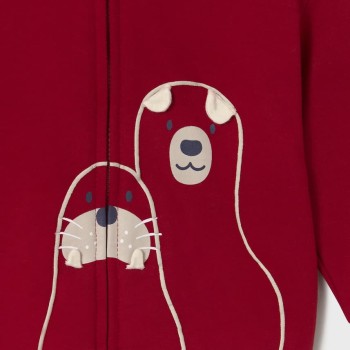 Mayoral – Βρεφική Κόκκινη Αγορίστικη Ζακέτα με Κουκούλα, Αρκουδάκι & Φώκια Mayoral – Βρεφική Κόκκινη Αγορίστικη Ζακέτα με Κουκούλα, Αρκουδάκι & Φώκια