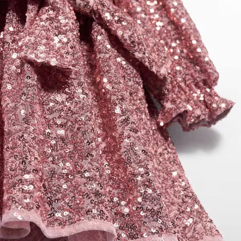 Abel & Lula Ροζ Με Πούλιες Φόρεμα