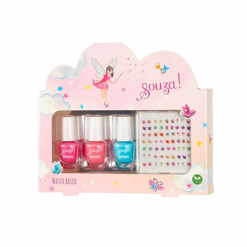 Souza Nail Polish & Stickers Set – “Elf”