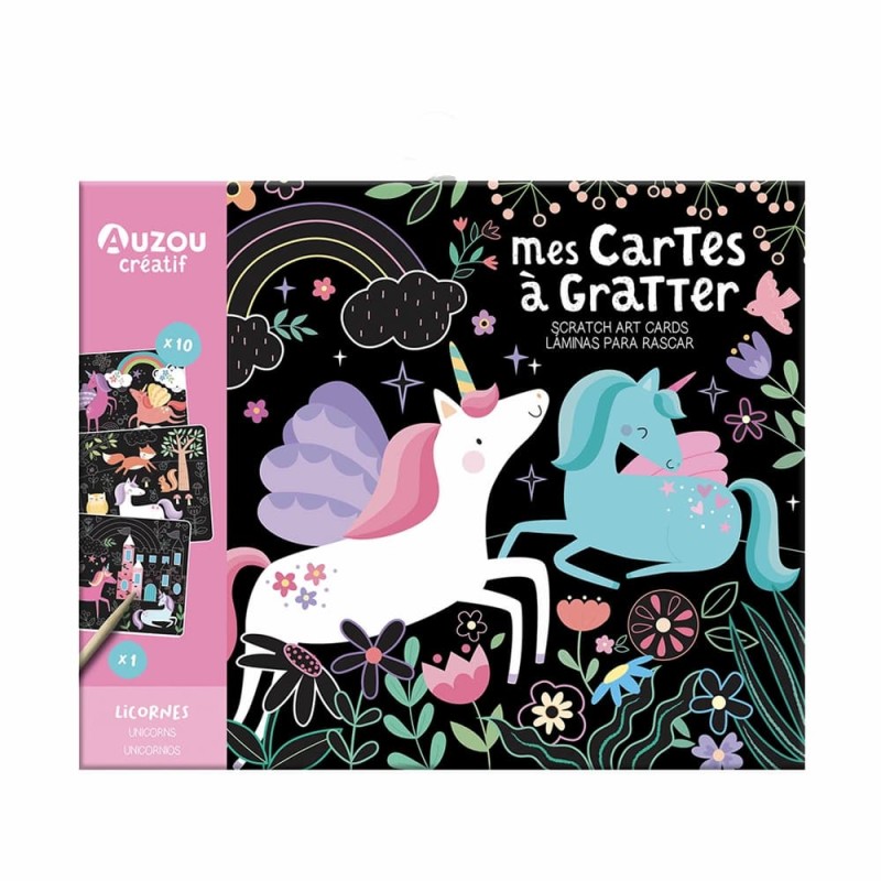 TOY BOX – My Scratch Art Cards – Μονόκεροι