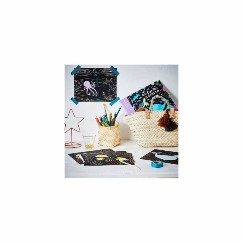 TOY BOX – My Scratch Art Cards – Στον Ωκεανό