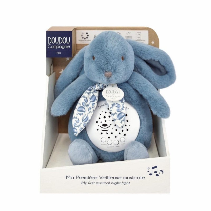 Toy Box My First Musical Night Light – Musical Projector Rabbit – Blue Toy Box My First Musical Night Light – Musical Projector Rabbit – Blue