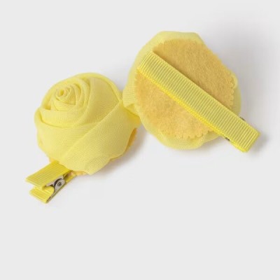 Abel and Lula Children's Hair Set Clip with Yellow Flower